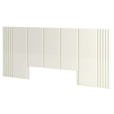 Imagem de Cabeceira Casal Fortaleza Off White 300 cm