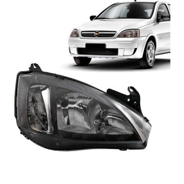 Imagem de Farol corsa 2003/ montana (mascara negra) lado direito