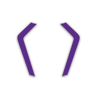 Imagem de Awonderful Adesivo de decalque de motocicleta, adesivo de vinil decalque de carenagem (Roxo)