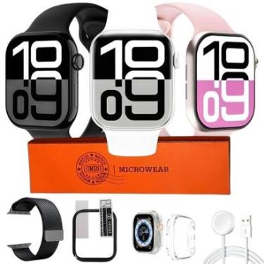 Imagem de Smartwatch Microwear W10 Mini Relógio Pequeno Serie 10 Unissex-Unissex