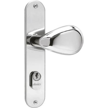 Imagem de Fechadura Externa Inox Polido F2600/80 Aliança