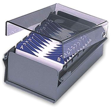 Imagem de Acrimet 910-1/FM, Fichário de Mesa Porta Cartões Visita, Multicolor