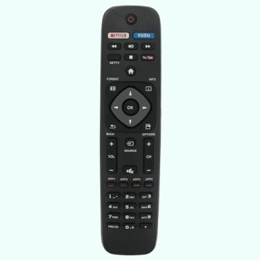 Imagem de Controle remoto de substituição, adequado para Philips série 7000 Slim Smart Ultra HDTV série 5000 Smart Ultra HDTV