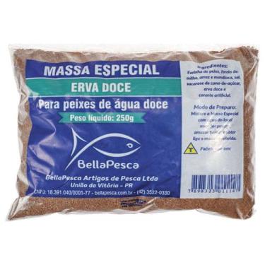 Imagem de Massa em pó para peixe com 250g - Super massa, Mel, Amendoim e Banana