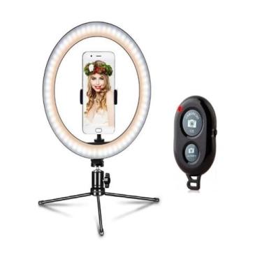 Imagem de Ringh Light 10'' Iluminador Ring Light Tripe - DACAR