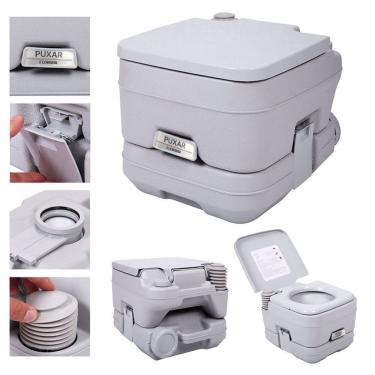 Imagem de Vaso Sanitário Banheiro Químico Portátil 10 litros Lorben