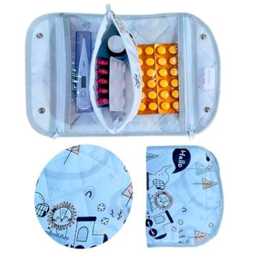 Imagem de Porta Remédios Farmacinha Nécessaire Portátil Para Bebê(Trenzinho)