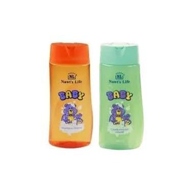 Imagem de Kit Shampoo e Condicionador Infantil Baby | Limpeza Suave, Hipoalergênico, Sem Lágrimas, Ideal para Bebês