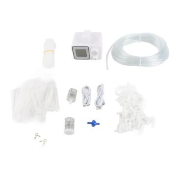 Imagem de Kit de irrigação automática de gotejamento Cffuvros com timer LCD, de rega auto -rega para plantas em vasos externos internos, férias de férias para jardim, varanda, estufa
