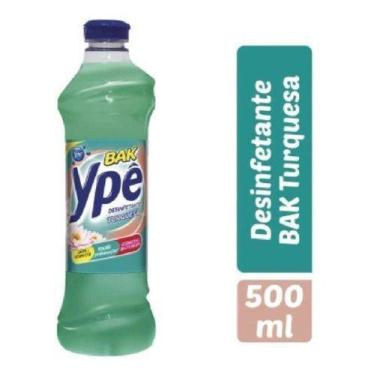 Imagem de Desinfetante Bak Ypê Turquesa 500 Ml, Verde