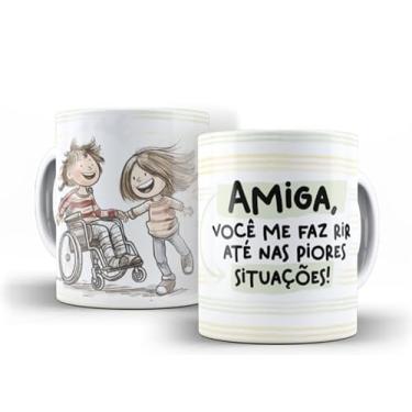 Imagem de Caneca branca amigas (18710)