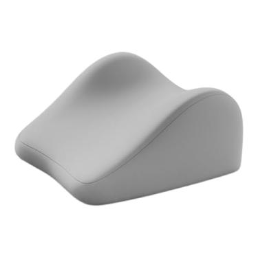 Imagem de Ioensy Almofada de apoio para pernas e joelhos antiderrapante, elegante, para apartamento, assistir filmes, dormir, descansar, Cinza