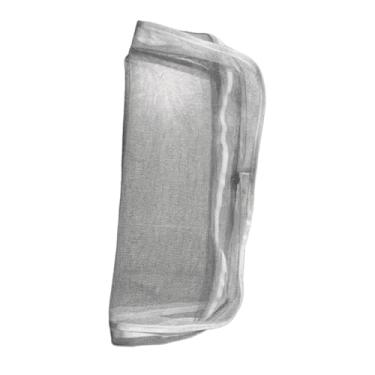 Imagem de IEUDNS Capa protetora para ventilador, proteção segura e versátil, lavável, à prova de poeira, protetor de dedos para crianças ao ar livre, em casa, Branco