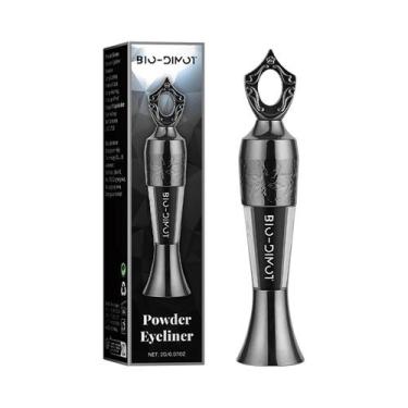 Imagem de Delineador Preto À Prova D'água De Longa Duração Em Pó Suave E Fácil D