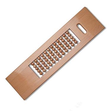 Imagem de Placa de transferência – Dispositivo de assistência deslizante para paciente para transferir o paciente da cadeira de rodas para cama, banheira, vaso sanitário, carro – Plataforma de transporte deslizante de madeira resistente bariátrica (82 x 22,4 cm)