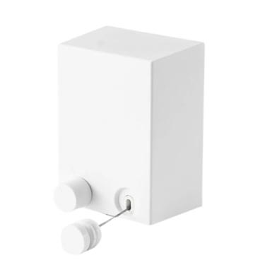 Imagem de Varal de Roupa Retrátil Recolhivel de Parede 4,2m para Apartamento Casa Área de Serviço - E FCS Store (Varal Portátil Branco)