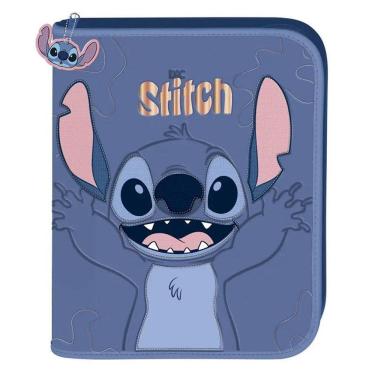 Imagem de Fichário Caderno Argolado Stitch 48 Folhas - DAC