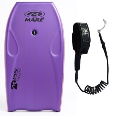 Imagem de Prancha Bodyboard Semi Profissional Maré Pró c/ Leash (Rosa c/ Leash de Braço)