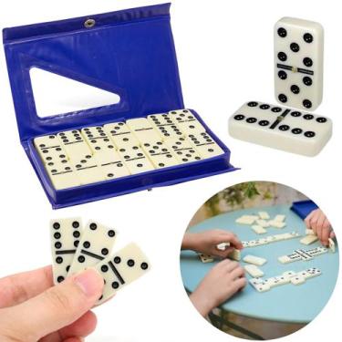 Imagem de Jogo Dominó 28 Peças Reforçado Profissional Tradicional - Western