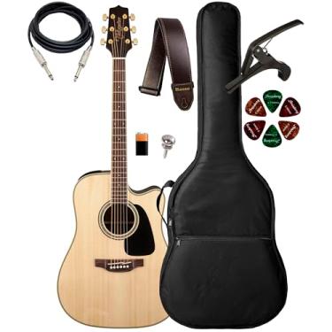 Imagem de Violão Takamine Folk Gd51 Ce N + Capa Luxo E Acessórios