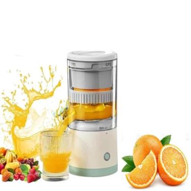 Imagem de Espremedor Elétrico de Frutas Laranja Limão Recarregável USB Sem Fio A
