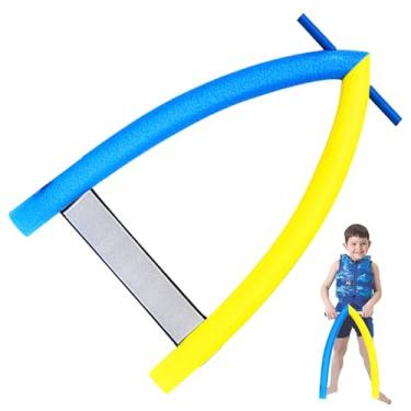 Imagem de Macarrão de piscina flutuante, espuma de macarrão da piscina - Tubo de espuma flutuante da piscina de A-Word | Swim Floats, suprimentos de artesanato ao ar livre, bastão de flutuabilidade, brinquedos