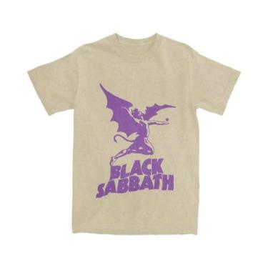 Imagem de Camiseta Masculina Preta Com Gola Redonda E Manga Curta Streetwear Ver