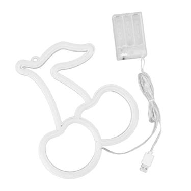 Imagem de KIMISS LED NEON Cherry Night Light Usb Power Deco Wall Sign para Casamentos, Festas e Decoração de Casa - Sotaque de Iluminação Divertido e Vibrante (Iluminação de iluminação rosa forma de cereja)