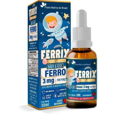 Imagem de FERRIX Ferro em Gotas Kids 30ml Flora Nativa do Brasil-Unissex