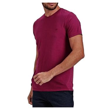 Imagem de Camiseta Masculina Docthos MC Slim Vermelho - 119082-Masculino