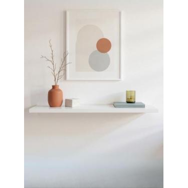 Imagem de Prateleira 180cm Mdf Dallas - On Móveis, Branco
