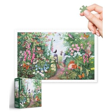 Imagem de PieceRelax Quebra-Cabeças De Plástico Para Adultos, 1000 Peças - Anne Searle Summer Hedgerow, Os Jogos Mesa E Presentes Mais Satisfatórios, Sem Necessidade Tapete Quebra-Cabeça [H3440]