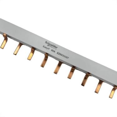 Imagem de Barramento Schneider Easy9 Trifasico Din Para 57 Disjuntores 80A. - Ez