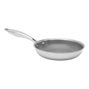 Imagem de Frigideira Inox 24cm Cerâmica Isa Scherer Indução Anti-risco - Mimo St