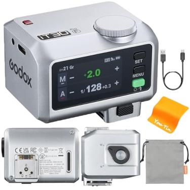 Imagem de GODOX Mini flash de câmera IT30Pro F TTL com gatilho e receptor de 2,4 G integrados de 2,4 G, compatível com câmeras Fujifilm, GN15 ISO100, HSS 1/8000s, bateria de 7,4 V/900 mAh, tempo de reciclagem