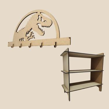 Imagem de Kit Quarto infantil Cabideiro + Sapateira - EEMobile