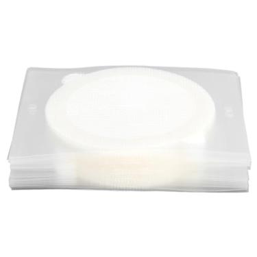 Imagem de LiebeWH 50 Pieces Shower Drain Hair Catcher 110mm Floor Drain Covers Single Use Fiberglass para Home Banheiro e Pia