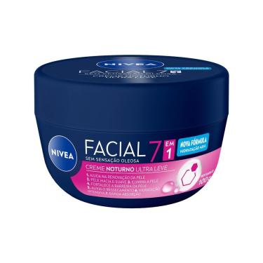 Imagem de NIVEA Creme Facial Noturno Ultraleve 7 em 1 100g