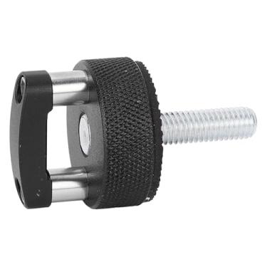 Imagem de Luocute 6pcs Parafusos de Parafusos de Remoção Rápida Parafusos para Fixadores de Polegar Com Anel D, Fixador de Alumínio de Alumínio de Aço Inoxidável Precedente de Topo Dura Com a (Preto)