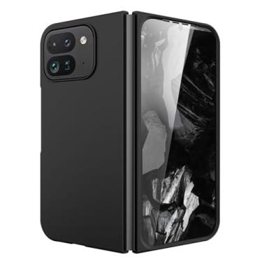 Imagem de LTLMYDAM Capa elegante para Google Pixel 10 Pro Fold, PC fosco ultrafina e leve com tudo incluído, capa protetora de tela, preta, 10 Pro Fold