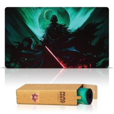 Imagem de MTG Playmat Paramint Dark Lord costurado para reunião mágica