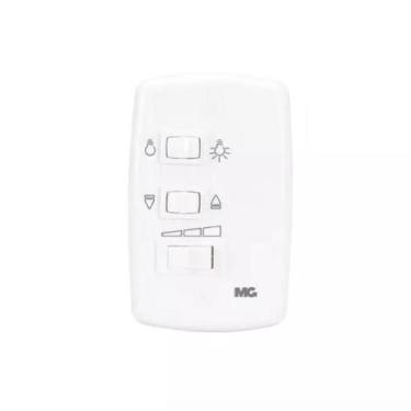 Imagem de Controle de ventilador Embutir 4x2 200W 220V - Mar Girius, Branco