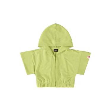 Imagem de Kimono Oversize Básico Infantil Gloss, Verde, 18