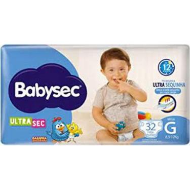 Imagem de Fralda Galinha Pintadinha Babysec Ultrasec MEGA - Tam G - 32 unidades 