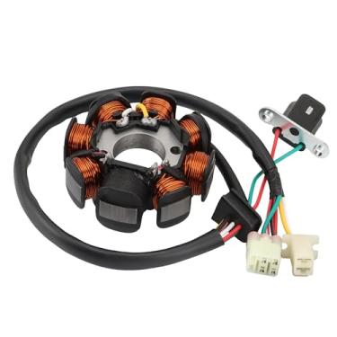Imagem de WOOSTAR Substituição do estator magnético de 6 fios de 8 bobinas para 2005-2007 SM400R SM450R SM510R 2005-2008 TC250 2005-2010 TE450 TE510 2008-2010 SMR450 SMR510 0 TXC4 50 TXC510 OEM 8000A4245