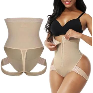 Imagem de 2-em-1 Pêssego Bumbum Curvilíneo Shaper, Shapewear Controle De Barriga Levantamento De Bumbum Para Mulheres, Corset Trimmer Shaper Belt, Skin, XXL