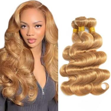 Imagem de Pacotes de cabelo Raivide Honey Blonde Body Wave 27 300g