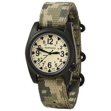 Imagem de BERTUCCI Relógio Iluminado A-2S Ballista X1 | Mostrador Super Luminoso X1 com Pulseira de Nylon Defender Drab | Bateria de 5 anos | Resistência à Água de 200 m, Relógio de campo DX3