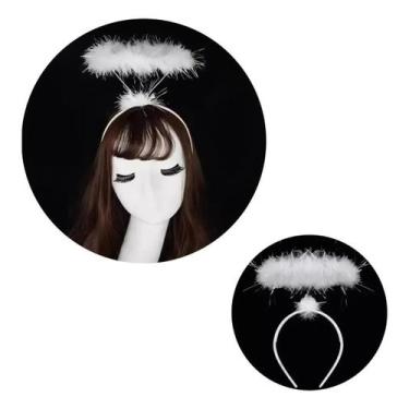 Imagem de Tiara De Anjo Aureola Arco Festa Fantasia Cosplay - FR, Branco