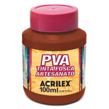 Imagem de Tinta PVA Fosca 100ml Ref 815 Castanho Claro Acrilex